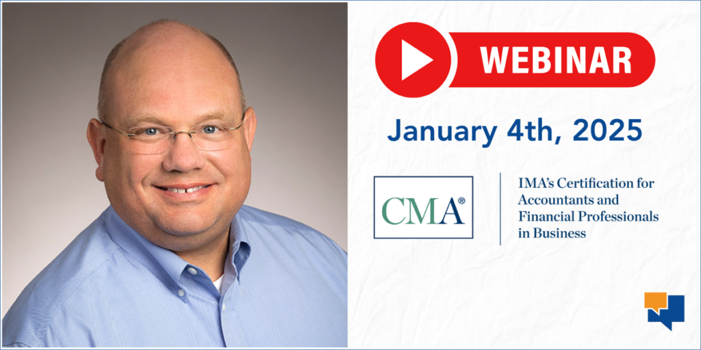 CMA Study Tips Webinar